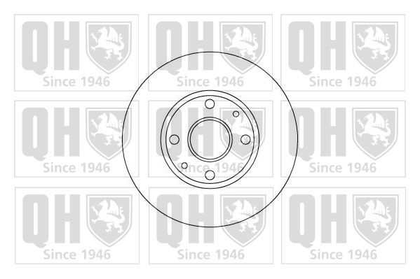 QUINTON HAZELL Тормозной диск BDC3109